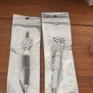 Black and Silver Decorative Pens